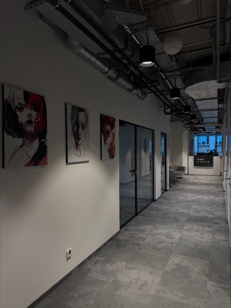 Biuro KAASS - korytarz